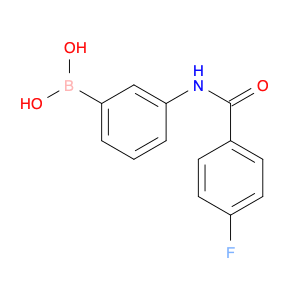 1258236-58-6 B-[3-[(4-fluorobenzoyl)amino]phenyl]Boronic acid