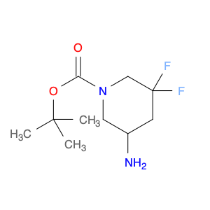 1-Piperidinecarboxylic acid, 5-amino-3,3-difluoro-, 1,1-dimethylethyl ester