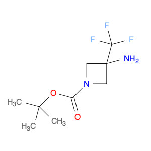 1258652-24-2 1-Azetidinecarboxylic acid, 3-amino-3-(trifluoromethyl)-, 1,1-dimethylethyl ester