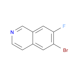 6-bromo-7-fluoroisoquinoline