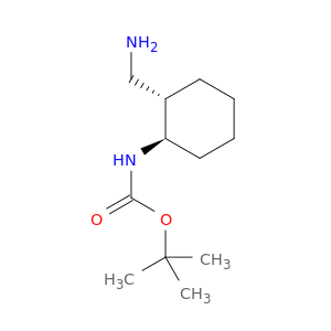 1259277-49-0 Carbamic acid, N-[(1R,2S)-2-(aminomethyl)cyclohexyl]-, 1,1-dimethylethyl ester, rel-