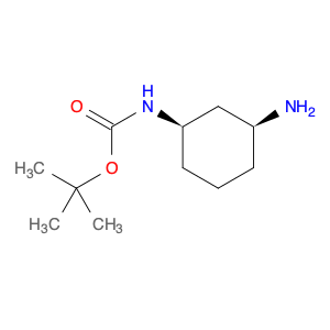 Carbamic acid, N-[(1R,3S)-3-aminocyclohexyl]-, 1,1-dimethylethyl ester