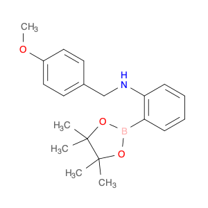 1259285-56-7 N-(4-methoxybenzyl)-2-(4,4,5,5-tetramethyl-1,3,2-dioxaborolan-2-yl)aniline