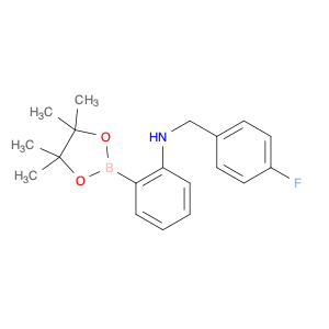 1259285-58-9 N-(4-fluorobenzyl)-2-(4,4,5,5-tetramethyl-1,3,2-dioxaborolan-2-yl)aniline