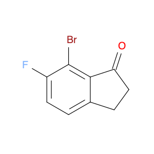 1H-Inden-1-one, 7-bromo-6-fluoro-2,3-dihydro-