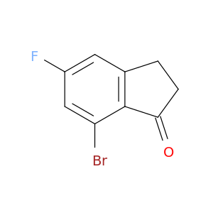 1260016-95-2 1H-Inden-1-one, 7-bromo-5-fluoro-2,3-dihydro-