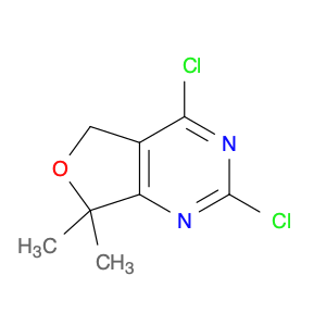 Furo[3,4-d]pyrimidine, 2,4-dichloro-5,7-dihydro-7,7-dimethyl-