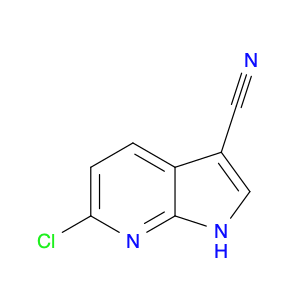 1H-Pyrrolo[2,3-b]pyridine-3-carbonitrile, 6-chloro-