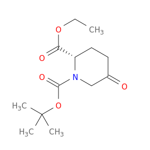 1,2-Piperidinedicarboxylic acid, 5-oxo-, 1-(1,1-dimethylethyl) 2-ethyl ester, (2S)-