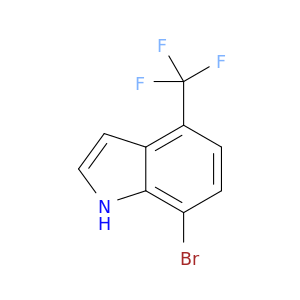 1260649-67-9 1H-Indole, 7-bromo-4-(trifluoromethyl)-