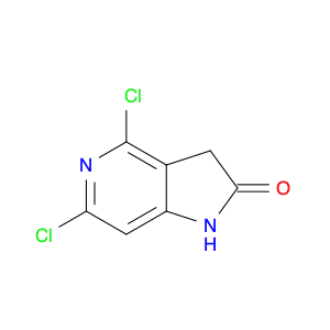 1260672-68-1 4,6-dichloro-1,3-dihydro-2h-pyrrolo[3,2-c]pyridin-2-one