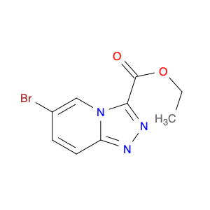 1,2,4-Triazolo[4,3-a]pyridine-3-carboxylic acid, 6-bromo-, ethyl ester