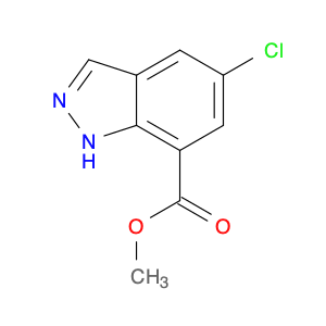 1H-Indazole-7-carboxylic acid, 5-chloro-, methyl ester