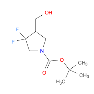 1260852-42-3 1-Pyrrolidinecarboxylic acid, 3,3-difluoro-4-(hydroxymethyl)-, 1,1-dimethylethyl ester