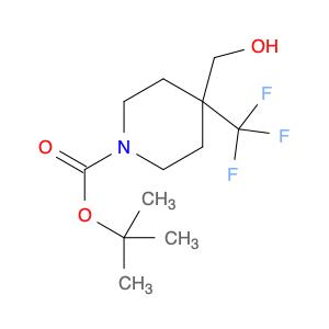 1-Piperidinecarboxylic acid, 4-(hydroxymethyl)-4-(trifluoromethyl)-, 1,1-dimethylethyl ester