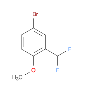 Benzene, 4-bromo-2-(difluoromethyl)-1-methoxy-