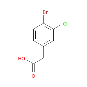 Benzeneacetic acid, 4-bromo-3-chloro-