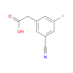 1261823-51-1 2-(3-cyano-5-fluorophenyl)acetic acid