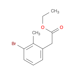 Benzeneacetic acid, 3-bromo-2-methyl-, ethyl ester