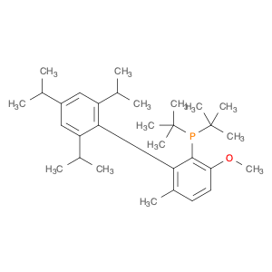 1262046-34-3 Phosphine, bis(1,1-dimethylethyl)[3-methoxy-6-methyl-2',4',6'-tris(1-methylethyl)[1,1'-biphenyl]-2-yl]-