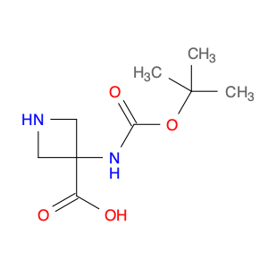 1262409-31-3 3-{[(tert-butoxy)carbonyl]amino}azetidine-3-carboxylic acid