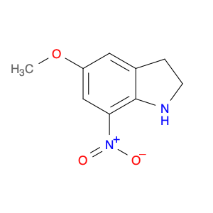 1263142-13-7 5-methoxy-7-nitro-indoline