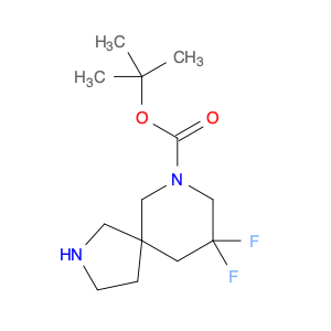 1263180-38-6 tert-butyl 9,9-difluoro-2,7-diazaspiro[4.5]decane-7-carboxylate