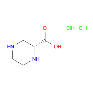 2-Piperazinecarboxylic acid, hydrochloride (1:2), (2R)-