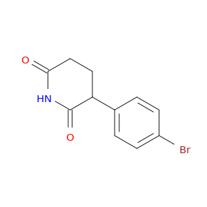 3-(4-BROMOPHENYL)PIPERIDINE-2,6-DIONE