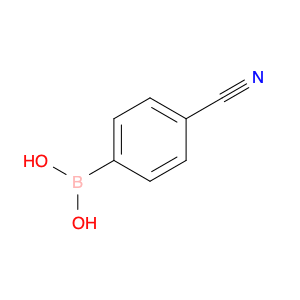 Boronic acid, B-(4-cyanophenyl)-