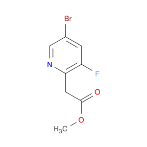 1267856-55-2 methyl 2-(5-bromo-3-fluoropyridin-2-yl)acetate