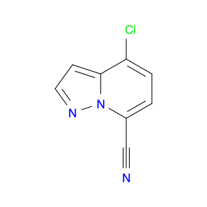 Pyrazolo[1,5-a]pyridine-7-carbonitrile, 4-chloro-