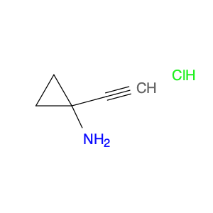 1268810-17-8 Cyclopropanamine, 1-ethynyl-, hydrochloride (1:1)