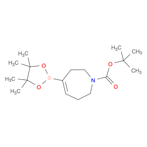 1H-Azepine-1-carboxylic acid, 2,3,6,7-tetrahydro-4-(4,4,5,5-tetramethyl-1,3,2-dioxaborolan-2-yl)-, 1,1-dimethylethyl ester