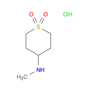 1268991-10-1 4-(Methylamino)thiane-1,1-dione hydrochloride