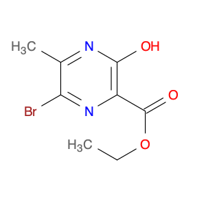 1269026-22-3 ETHYL 6-BROMO-3-HYDROXY-5-METHYLPYRAZINE-2-CARBOXYLATE