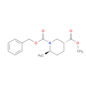 1269755-57-8 1-benzyl 3-methyl (3R,6R)-rel-6-methylpiperidine-1,3-dicarboxylate