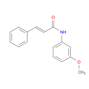 2-Propenamide, N-(3-methoxyphenyl)-3-phenyl-, (2E)-