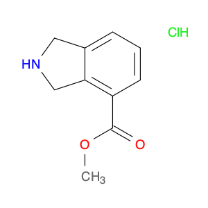 127168-90-5 1H-Isoindole-4-carboxylic acid, 2,3-dihydro-, methyl ester, hydrochloride (1:1)