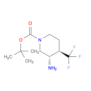 1271811-86-9 tert-butyl trans-3-amino-4-(trifluoromethyl)piperidine-1-carboxylate