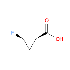 Cyclopropanecarboxylic acid, 2-fluoro-, (1R,2R)-