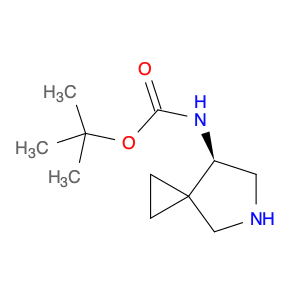 127199-44-4 Carbamic acid, N-(7R)-5-azaspiro[2.4]hept-7-yl-, 1,1-dimethylethyl ester