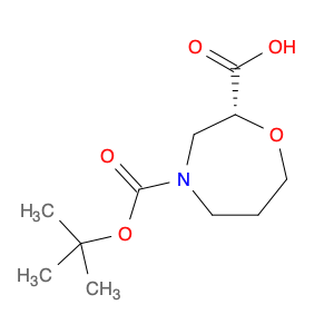 1273566-86-1 (R)-4-(Tert-Butoxycarbonyl)-1,4-Oxazepane-2-Carboxylic Acid