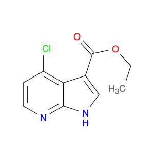 1H-Pyrrolo[2,3-b]pyridine-3-carboxylic acid, 4-chloro-, ethyl ester