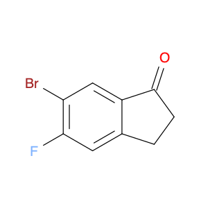 1H-Inden-1-one, 6-bromo-5-fluoro-2,3-dihydro-