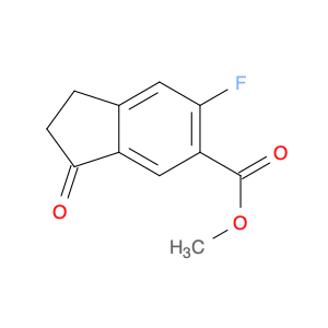 1H-Indene-5-carboxylic acid, 6-fluoro-2,3-dihydro-3-oxo-, methyl ester