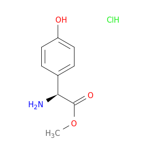 Benzeneacetic acid, α-amino-4-hydroxy-, methyl ester, hydrochloride (1:1), (αS)-