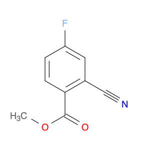 Benzoic acid, 2-cyano-4-fluoro-, methyl ester