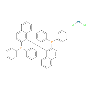 127593-28-6 Palladium, [(1S)-[1,1'-binaphthalene]-2,2'-diylbis[diphenylphosphine-κP]]dichloro-, (SP-4-2)-