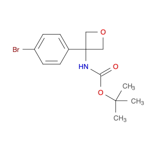 1279090-24-2 3-Boc-amino-3-(4-bromophenyl)oxetane